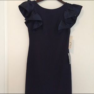 NWT Eliza J Navy dress 0